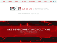Tablet Screenshot of elis-co.com